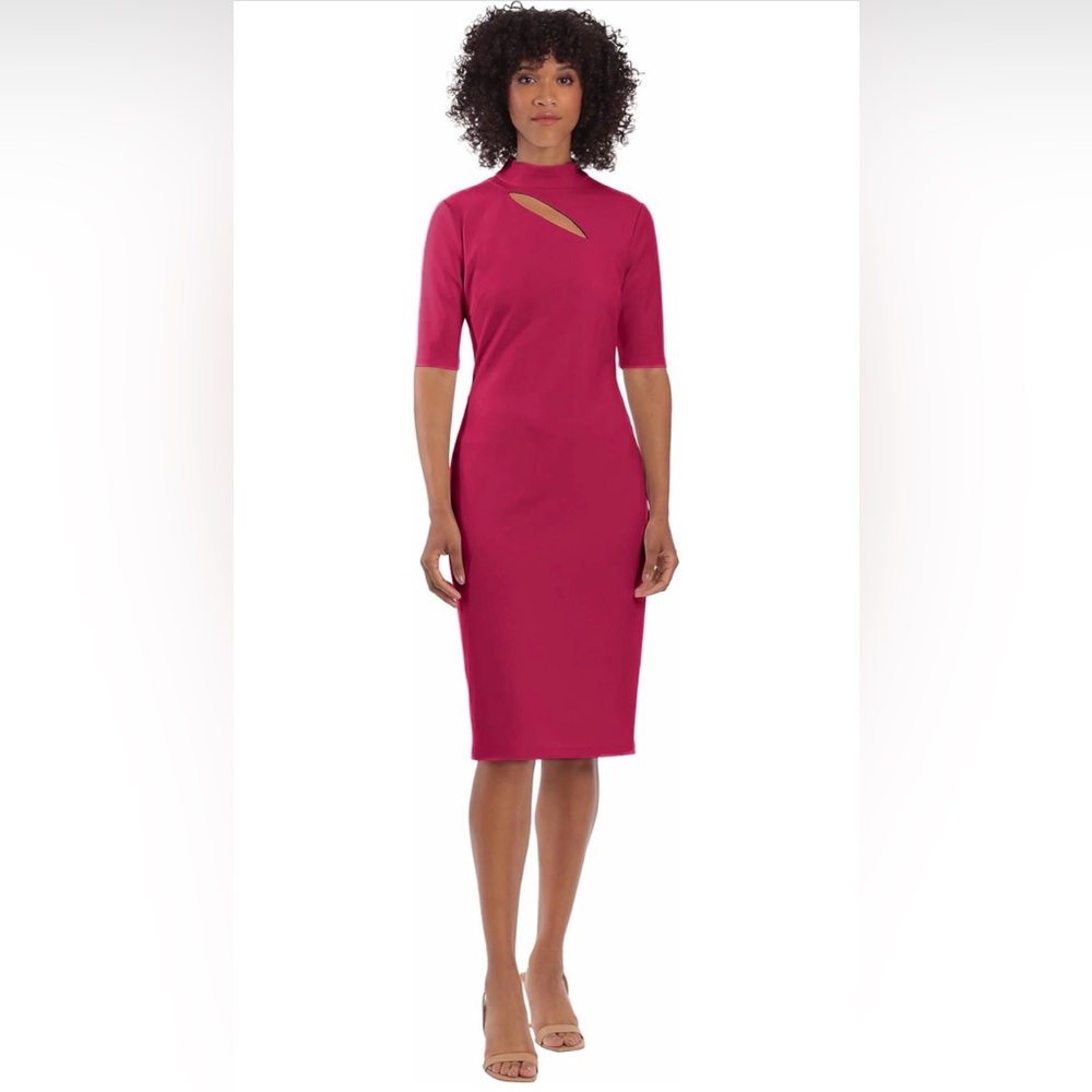 NWT Pink Midi dress size 4